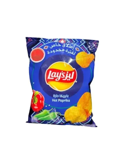 بطاطس ليز بابريكا حارة 25 جم