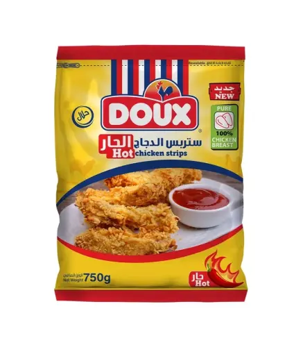 ستربس الدجاج دوكس الحار 750 جم