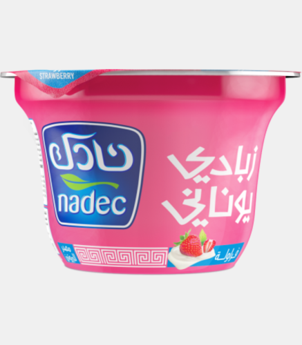 زبادي نادك يوناني فراولة 160 جم