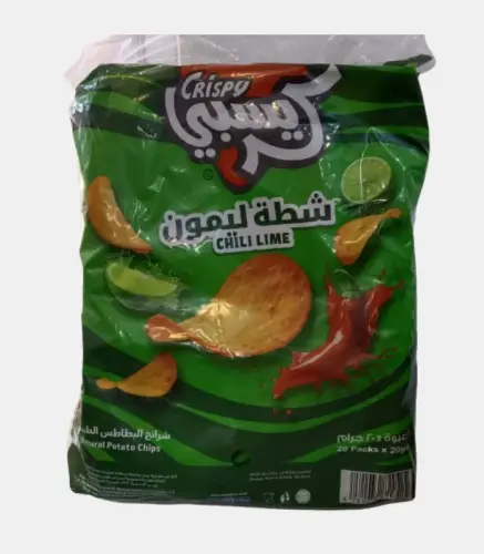 بطاطس كرسبي شطة وليمون 20 جم