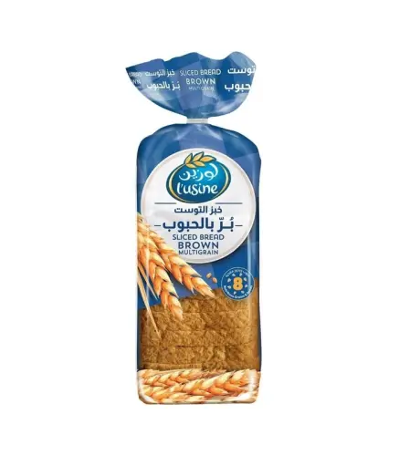خبز التوست لوزين بر بالحبوب 275 جم