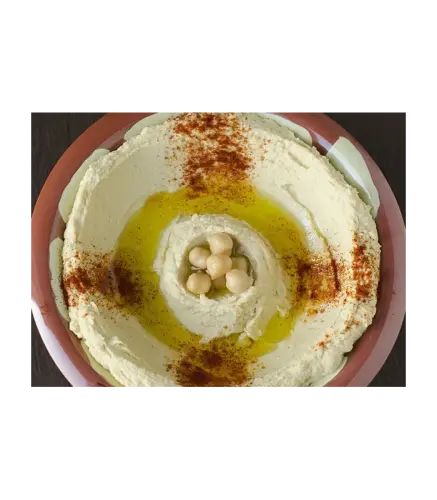سلطة حمص بالطحينة
