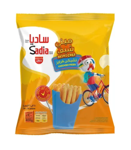 دجاج مقلي بالبقسماط ميني شيف ساديا 400 جم
