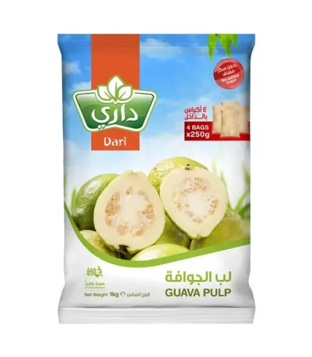لب الجوافة داري 4 أكياس بالداخل 1 كغ