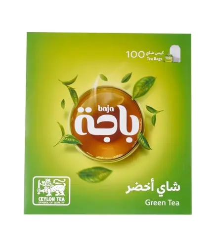 شاي اخضر باجة 100 كيس