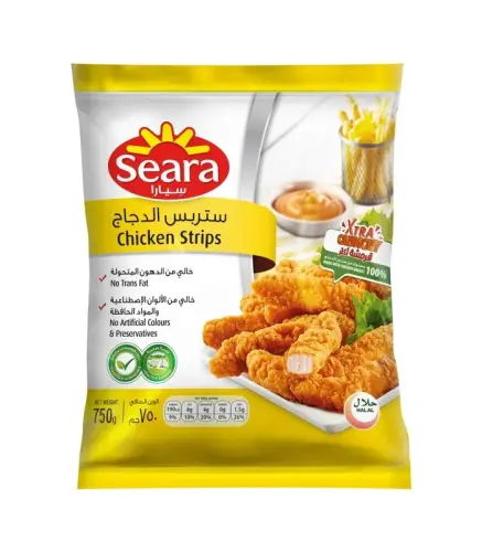 ستربس الدجاج سيارا  750 جم