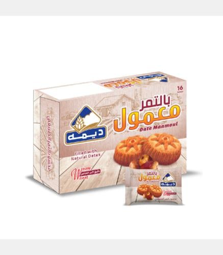 معمول ديمة بالتمر دقيق ابيض 16 جم