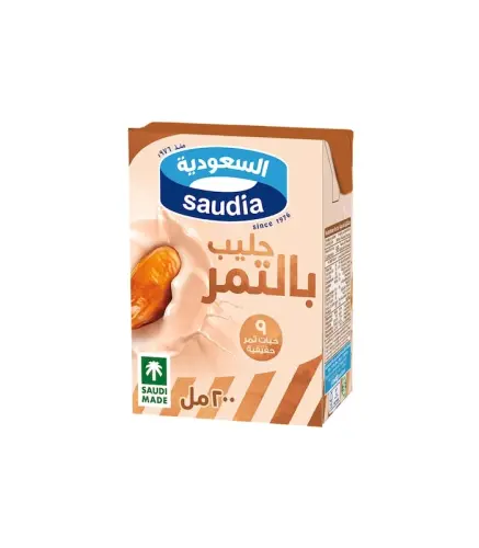 حليب السعودية بالتمر 200 مل