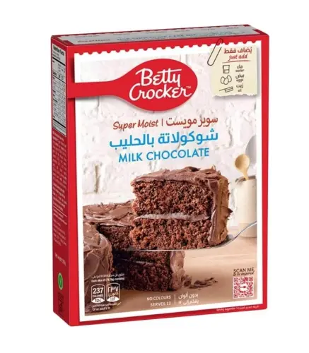 خليط كيك بيتي كروكر شوكولاتة بالحليب 430 جم