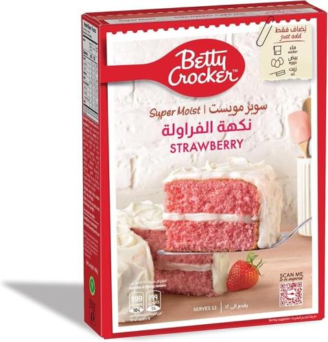 خليط كيك بيتي كروكر فراولة 400 جم