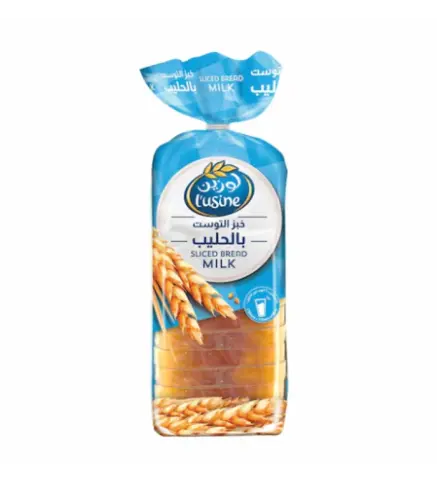 خبز التوست لوزين بالحليب 600 جم