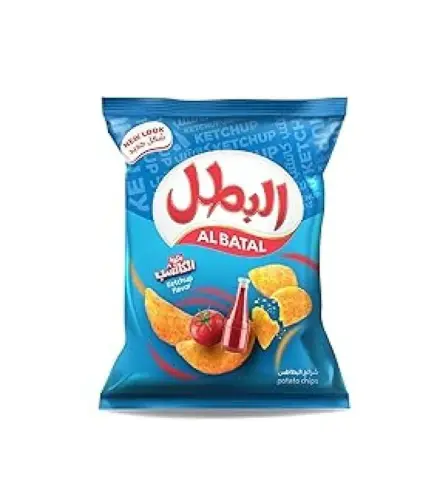 بطاطس البطل كاتشب 110جم