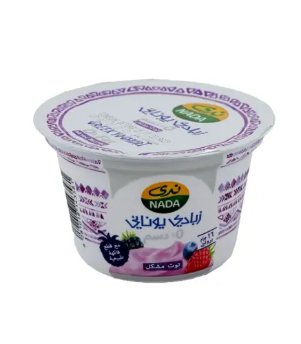 زبادي يوناني ندى توت مشكل 160 جم