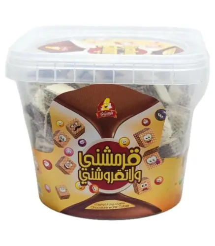 قرمشني ولاتقروشني مكعبات ويفر الشوكولاته 400 جم