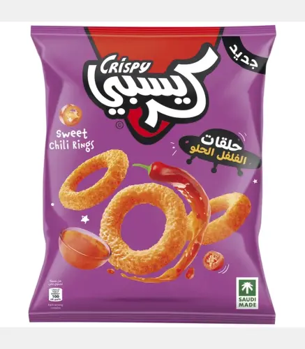 قمبري كرسبي حلقات فلفل حلو 90 جم