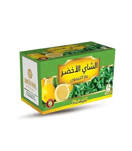 شاي اخضر بالليمون وادي النحل 60 جم