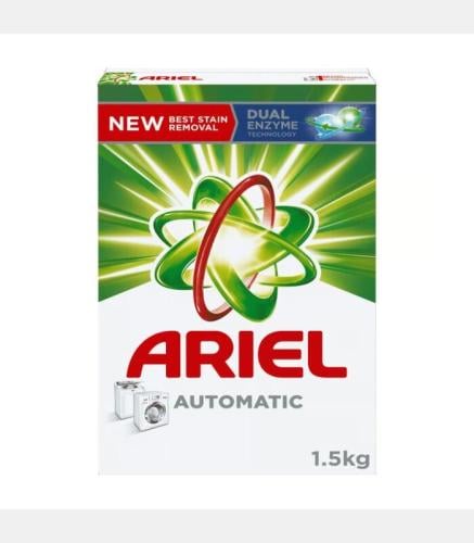 مسحوق الغسيل اريال اخضر 1.5 كجم