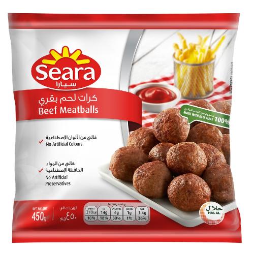 كرات لحم بقري سيارا  450 جم