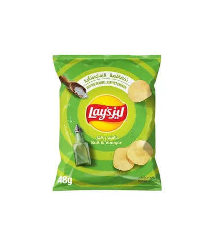 بطاطس ليز خل وملح 60 جم