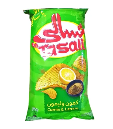 بطاطس تسالي كمون وليمون 155 جم