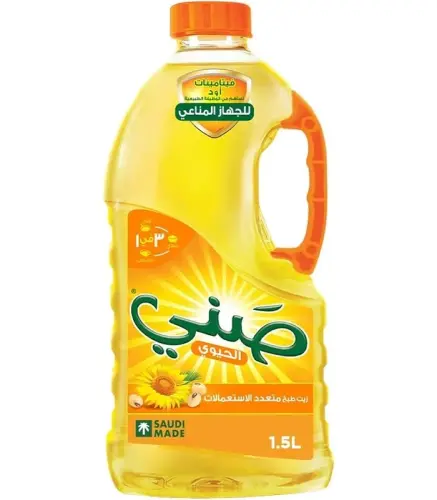 زيت صني دوار الشمس (مخلوط) الحيوي 1.5 لتر