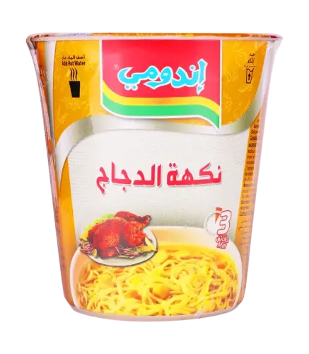 شعيرية اندومي كاسات دجاج 60 جم