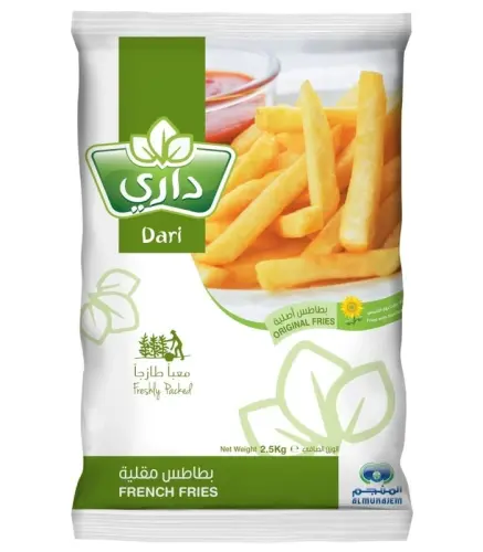 بطاطس مقلية داري بزيت دوار الشمس 1 كغ