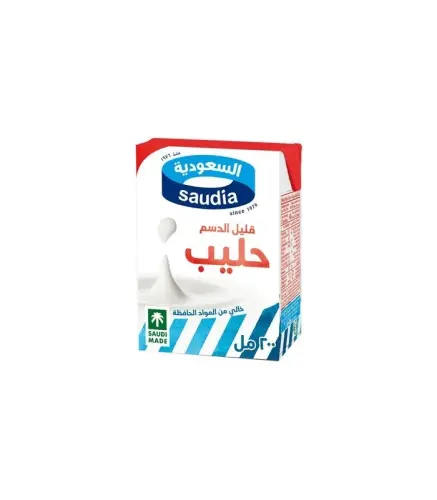 حليب السعودية قليل الدسم 200 مل