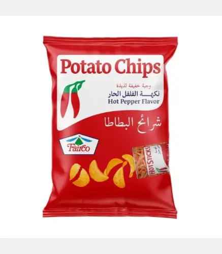 شرائح بطاطس حار نار اكياس فاركو 120 جم