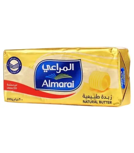زبدة المراعي غير مملحة 200 جم
