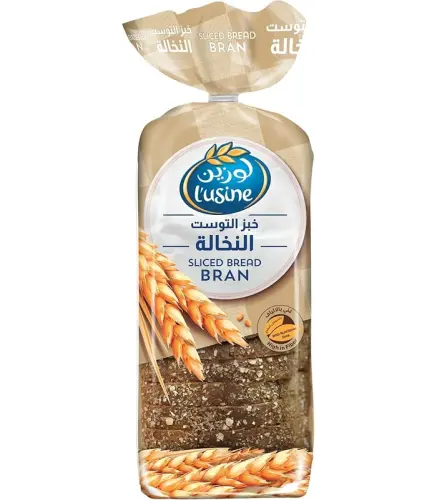 خبز التوست لوزين بالنخالة 615 جم