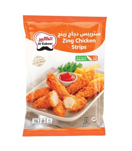 ستربس الدجاج زنج الكبير غير حار 750 جم