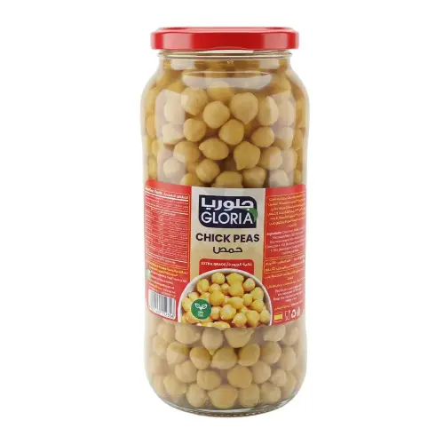 حمص حب جلوريا قوارير  580 جم