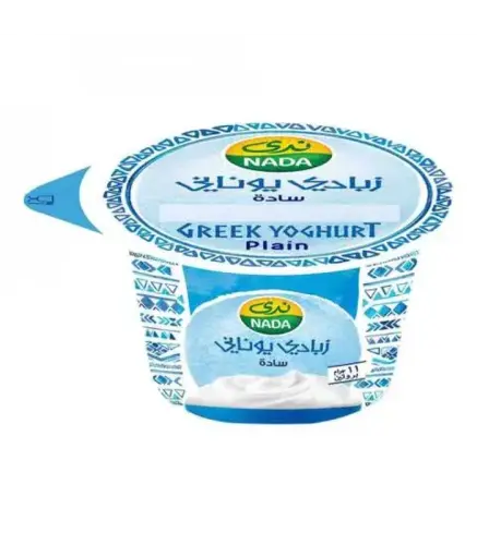زبادي يوناني ندى سادة قليل الدسم 160 جم