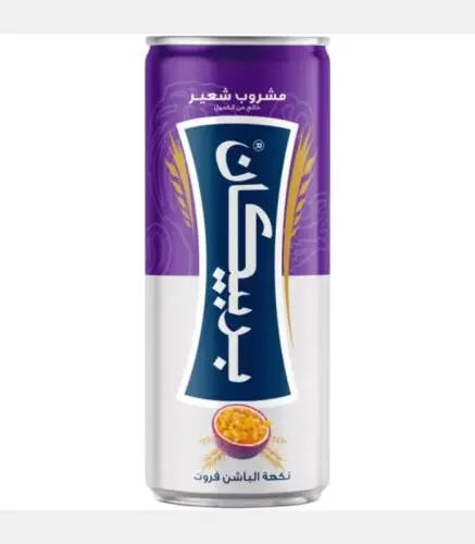 شراب شعير بربيكان علب باشن فروت250 مل