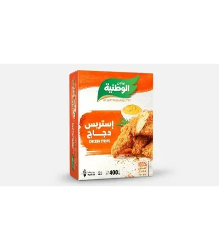 استربس الدجاج الوطنية سادة 400 جم
