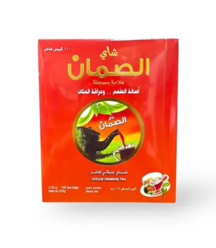 شاي الصمان 100كيس 225 جم