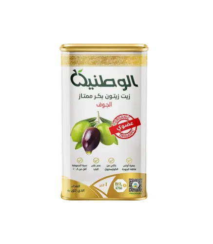 زيت زيتون الوطنية بكر ممتاز عضوي 2 لتر
