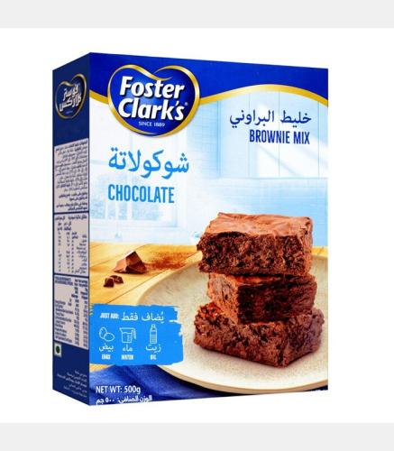 خليط البراوني فوستر كلاركس شوكولاتة 500جم