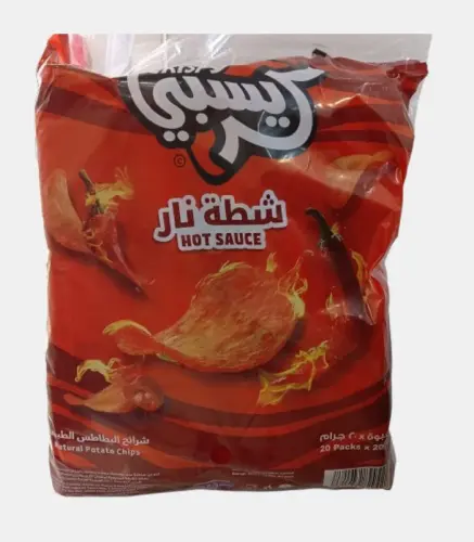بطاطس كرسبي شطة نار 20 جم