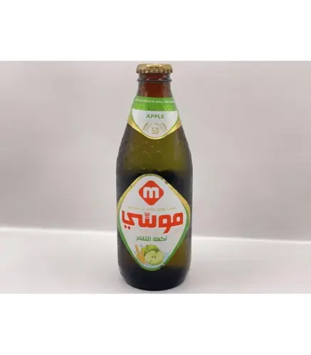 شراب شعير موسي بنكهة التفاح 330 مل