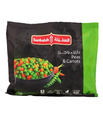 بازلاء وجزر السنبلة 400 جم