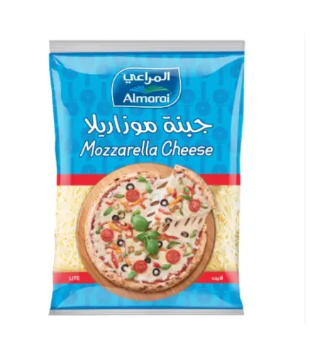 جبنة موزاريلا المراعي مبشورة لايت 180 جم