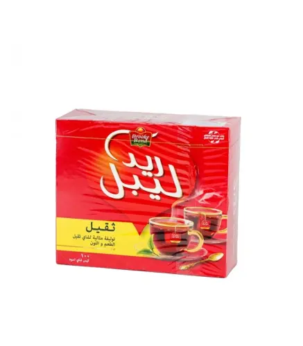 شاي ريد ليبل بورك بوند 100كيس 200 جم