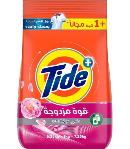 مسحوق الغسيل تايد اخضر مع داوني عبق الزهور 2.25 كجم