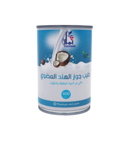 حليب جوز الهند ثمار عضوي 400 مل