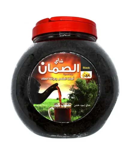 شاي الصمان اسود خشن 600 جم