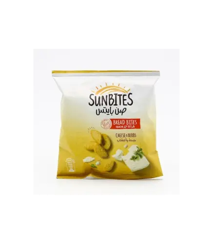 شرائح خبز محمص صن بايتس جبنة واعشاب 50جم