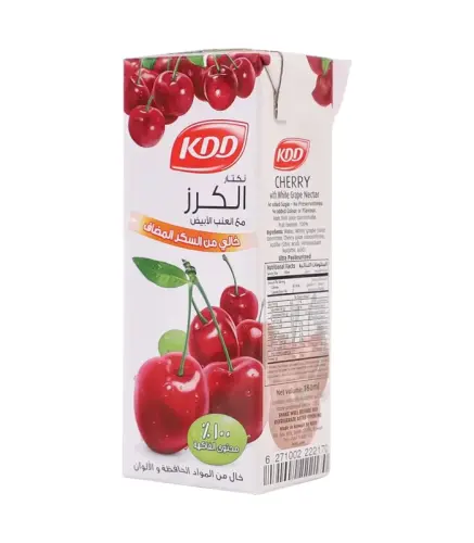 نكتار كي دي دي الكرز مع العنب الابيض 180مل