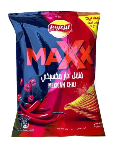 بطاطس ليز ماكس حار مكسيكي  58 جم